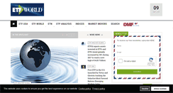 Desktop Screenshot of etfworld.com